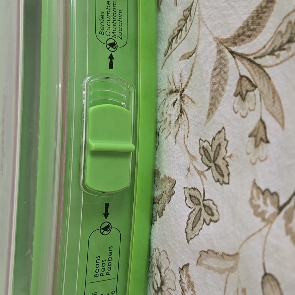 Progressive Green Plastic Vegtable Storage Container - Picture 2 of 8